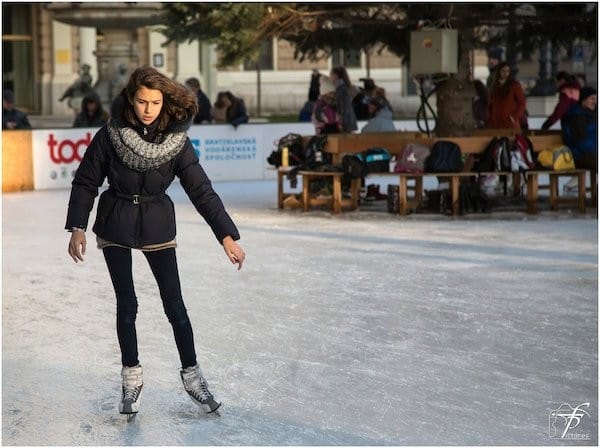 ice skating